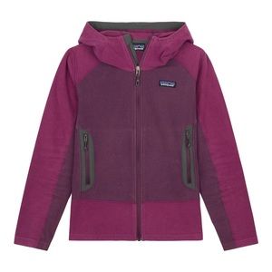Patagonia Emmilen women’s fleece full zip hooded jacket size Medium